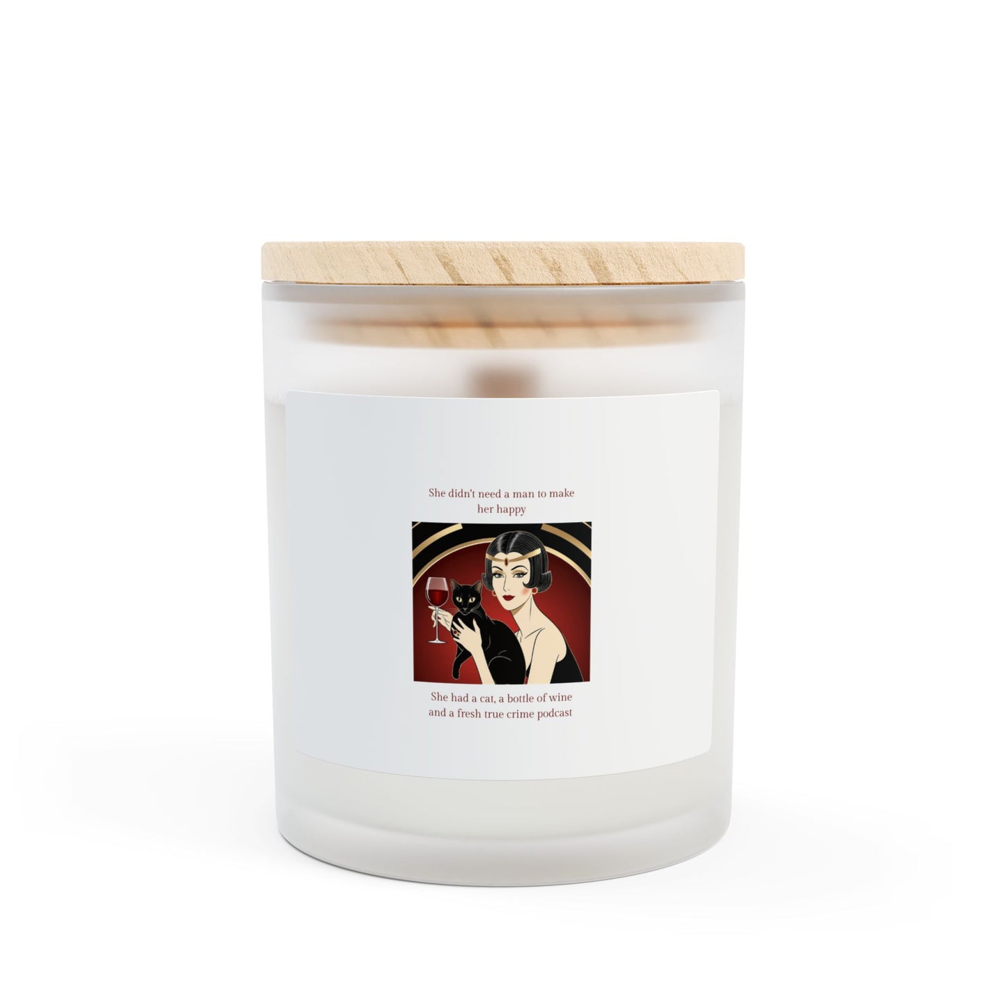 11oz Candle - Independent Woman Vintage Design
