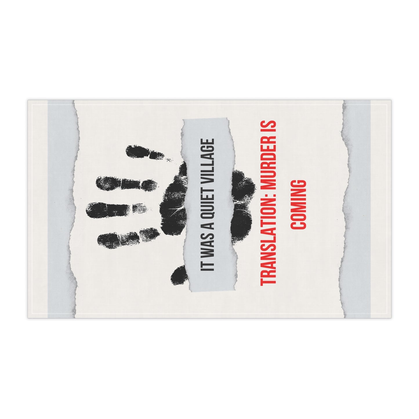 Tea Towel - True Crime Fans' Favorite Phrase