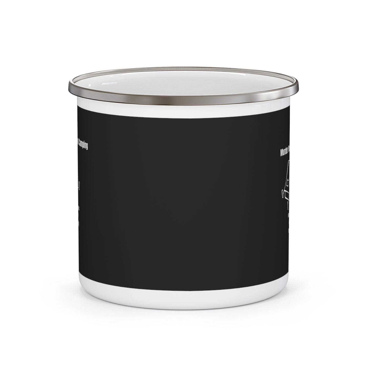 Enamel Camping Mug - True Crime Podcast Fan Mug
