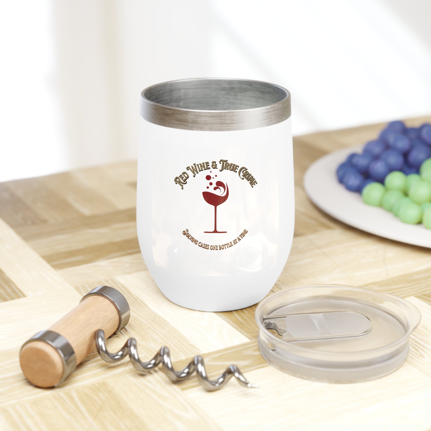 Chill Wine Tumbler - Enjoy Your Favorite Drinks Anywhere, Perfect for the Wine Lover, Gifts for Wine Enthusiasts, Travel Mug, Celebration